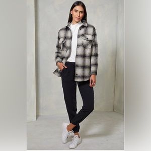 Thread & supply plaid shacket